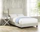Elements International Erica Natural Upholstered Full Platform Bed-1