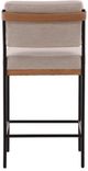 Furniture Classics Joanna Beige/Black Counter Stool-3