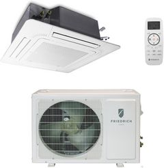 Friedrich Floating Air® Pro 12,000 BTU White Single Zone Ceiling Cassette System