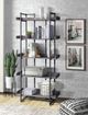 Elements International Preston Gray Bookshelf-3