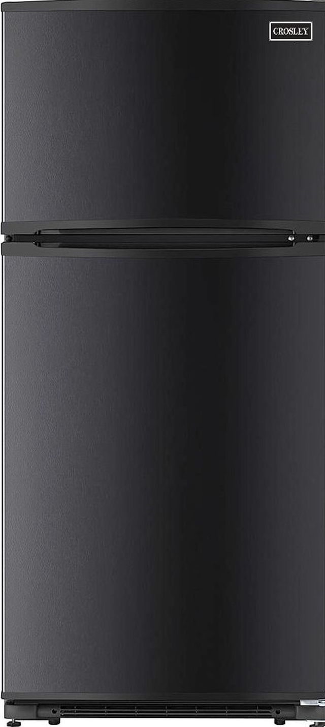 Crosley® 30 In 18 2 Cu Ft Black Freestanding Top Mount Refrigerator