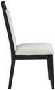 Coaster® Brookmead 5-Piece Black/Ivory Leaf Dining Set-5