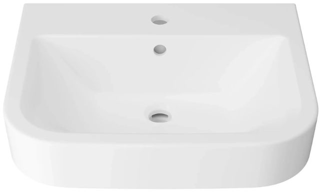 DXV Equility® Canvas White Wall-Hung Sink, 1-Hole-1