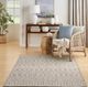 Nourison Home™ Positano Light Gray 5'x7' Area Rug Style 1-2