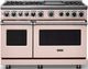 Viking® 7 Series 48'' Blush Pro Style Dual Fuel Range with Griddle-2