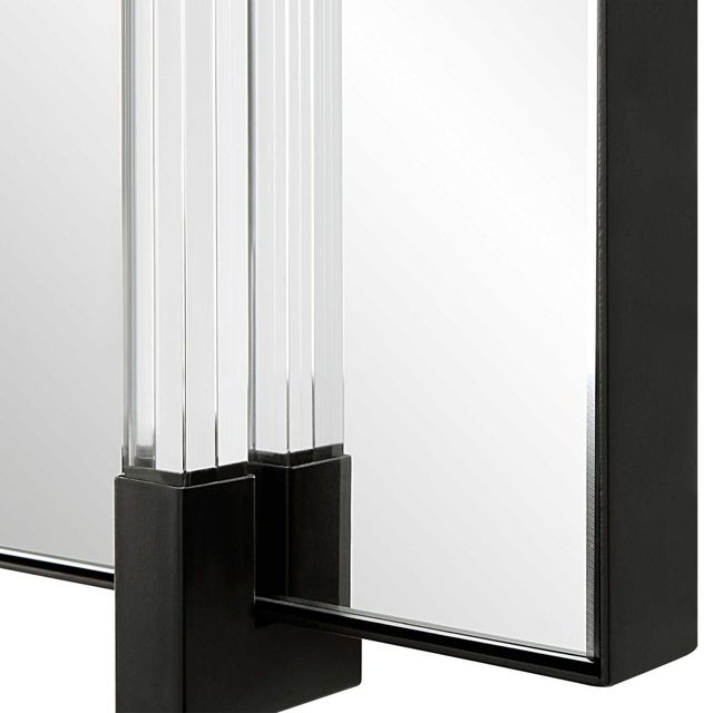 Uttermost® Ladonna Black Accent Mirror-4