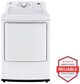 LG 7.3 Cu. Ft. White Front Load Electric Dryer-1