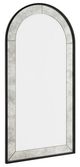 Uttermost® Marlowe Black Full Length Arch Mirror-3