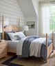 Vaughan-Bassett Tide & Timber Clear Oak Full Youth Pencil Poster Bed-4