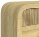 Elements International Ridgemont Natural Sofa Table with Bottom Shelf-3