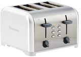 White & Stainless Steel