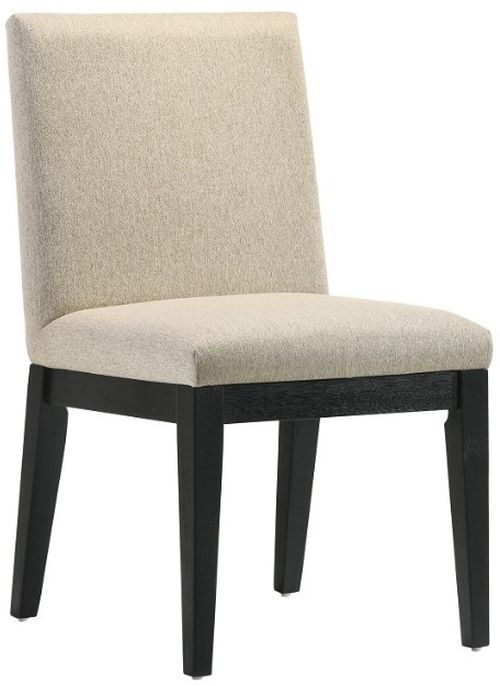 ACME Furniture Froja 2-Piece Beige/Black Side Chair Set-0