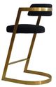 VIG Furniture Modrest Shandra Black/Gold Counter Stool-3