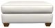 La-Z-Boy® Wilmette Ivory Leather Ottoman-1