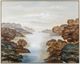 Crestview Collection As the River Flows Brown Wall Art -0