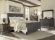 Magnussen Home® Calistoga Weathered Charcoal Queen Panel Bed-1