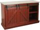 American Heartland Manufacturing Rustic Two-Tone Quaint TV Stand-2