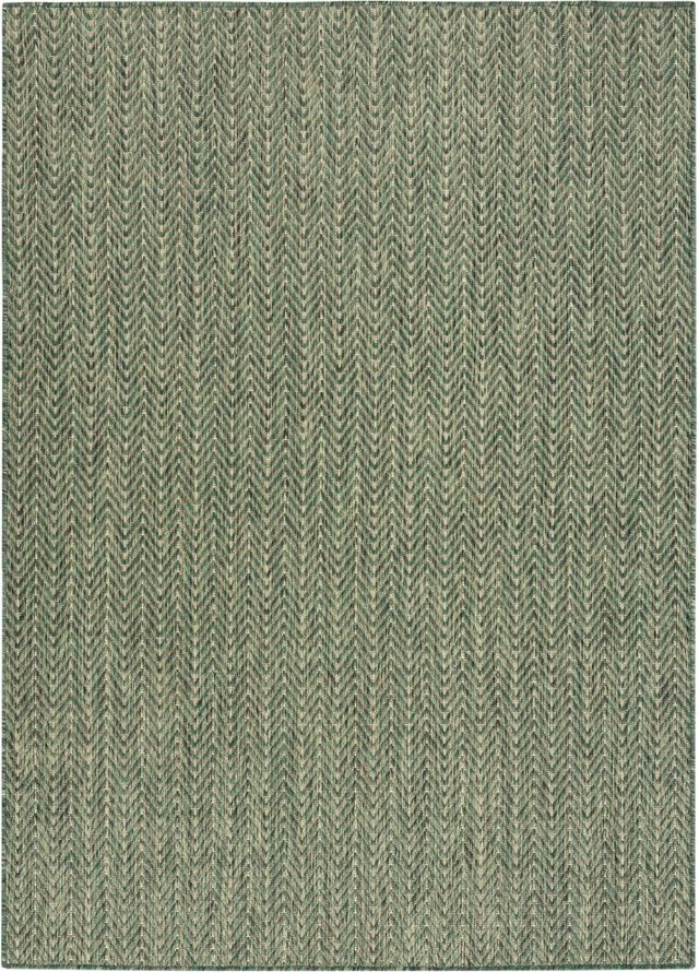 Nourison Home™ Horizon Green 5'x7' Style 2 Area Rug-0