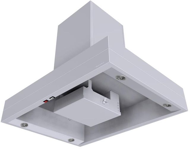 Vent-A-Hood® 36" White Island Range Hood-3