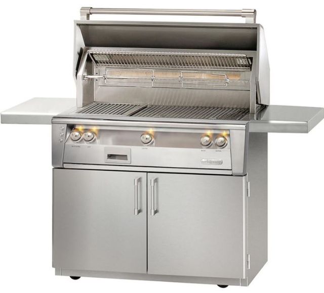 Alfresco™ ALXE Series 3-Burner Stainless Steel Freestanding Liquid Propane Grill-0