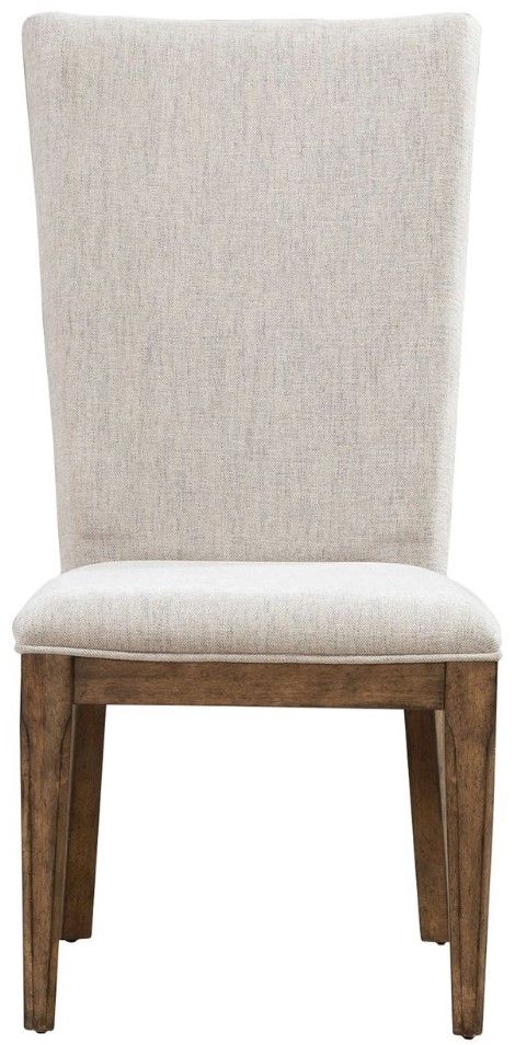 Liberty Furniture Carolina Park Amber Brown/Cream Dining Side Chair-2