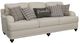 Coaster® Glenn 3-Piece Light Gray Living Room Set-4