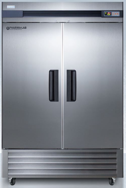 Accucold® Pharma-Lab Performance Series 55" 49 Cu. Ft. Stainless Steel Upright Pharmacy Freezer-0