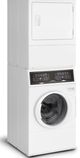 Huebsch® White Electric Laundry Center, 3.5 Cu. Ft. Washer, 7 Cu. Ft. Dryer-2