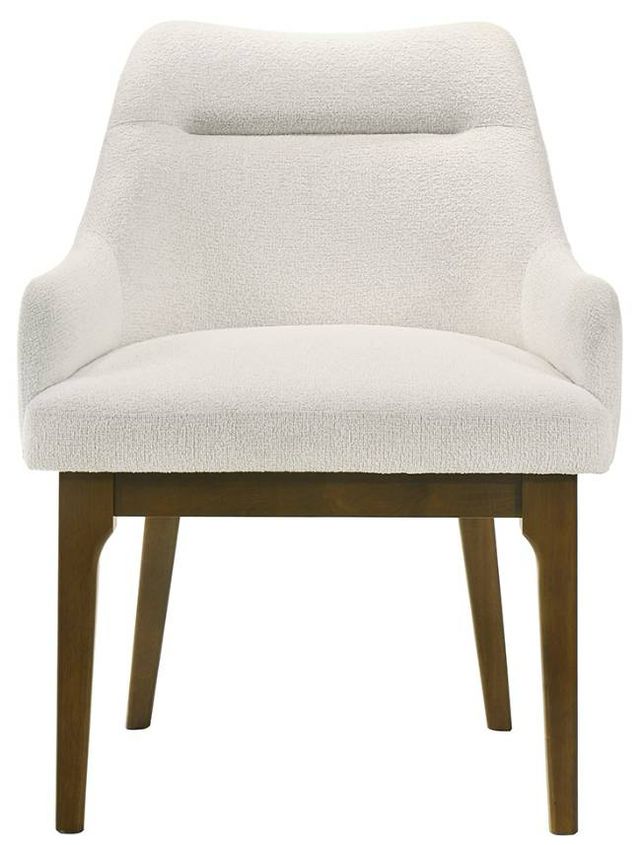 ACME Furniture Kasha 2-Piece Chenille/Vintage Oak Dining Side Chair Set-3