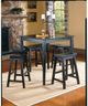 Mazin Furniture Saddleback 5 Piece Counter Height Set-1
