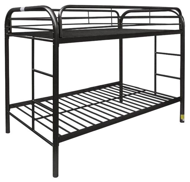 ACME Furniture Thomas Black Twin Over Twin Bunk Bed-0