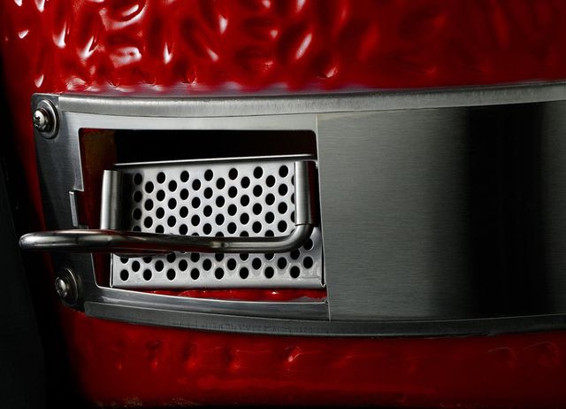 Kamado Joe® Big Joe® ll 50" Red Freestanding Charcoal Grill-2