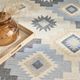 Nourison Home™ Copenhagen Ivory Navy 5'x7' Area Rug-5