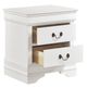 Homelegance® Mayville White Nightstand-3
