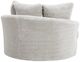 Signature Design by Ashley® Snodoodle Arctic Oversized Swivel Accent Chair-2