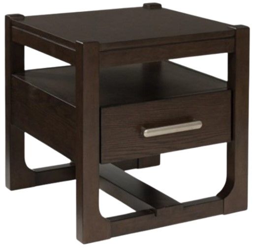Signature Design by Ashley® Breckington Dark Brown End Table-0