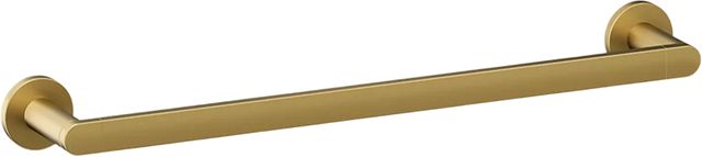 KOHLER® Composed® Vibrant Brushed Moderne Brass 18" Towel Bar-0