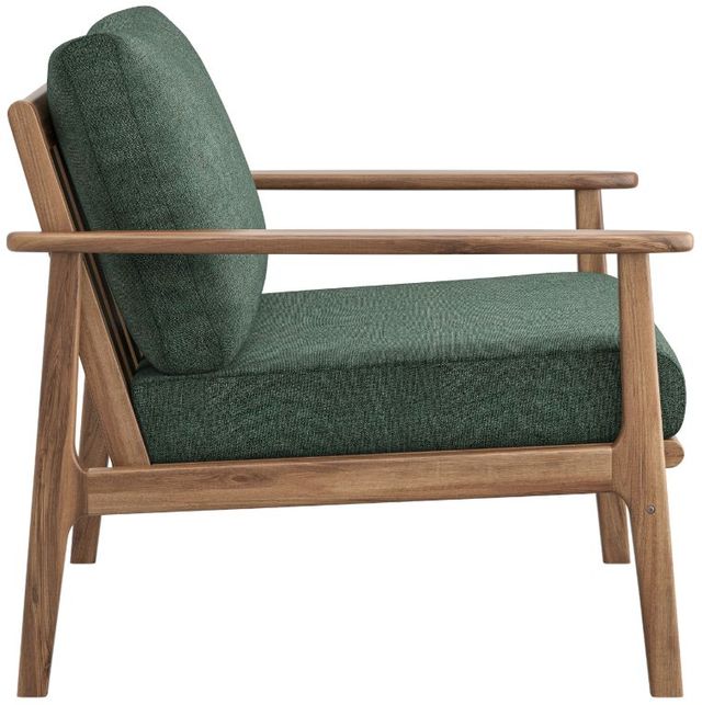 New Classic® Home Furnishings Ashton Moss Acacia/Fabric Outdoor Patio Club Chair-3