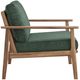 New Classic® Home Furnishings Ashton Moss Acacia/Fabric Outdoor Patio Club Chair-3