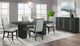Elements International Donovan 7-Piece Black/Gray Dining Set-4
