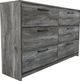 Signature Design by Ashley® Baystorm 4-Piece Gray Twin Panel Bed Set-2