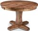 Handstone Customizable Stockholm Maple 42” Solid Top Round Dining Table-0