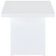 Coaster® Devar 2-Piece White High Gloss Occasional Table Set-4