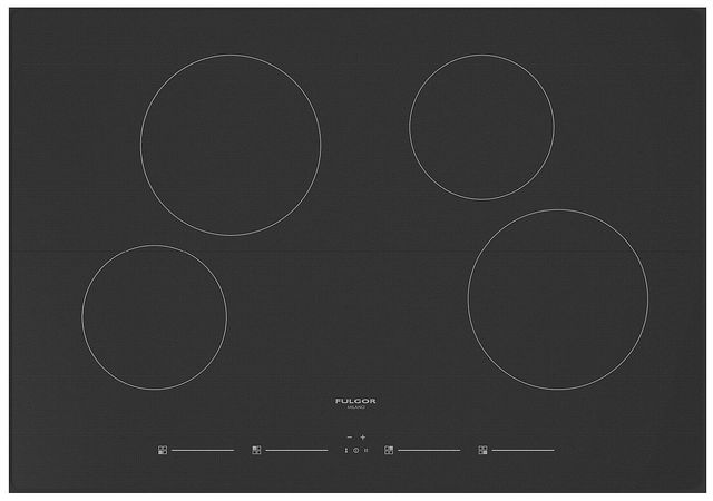 Fulgor Milano® 400 Series 30" Glossy Black Induction Cooktop-2