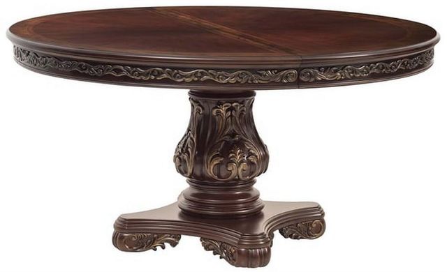Mazin Furniture Deryn Park Cherry Round Dining Table-2