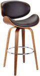 Armen Living Solvang Brown/Walnut Counter Stool-0