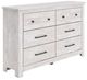 Signature Design by Ashley® Makidern 4-Piece Whitewash Twin Youth Panel Bedroom Set-2