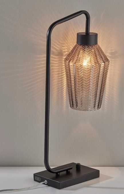 Adesso® Belfry Black Table Lamp-2