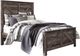 Signature Design by Ashley® Wynnlow 2-Piece Gray Queen Crossbuck Panel Bed Set-3