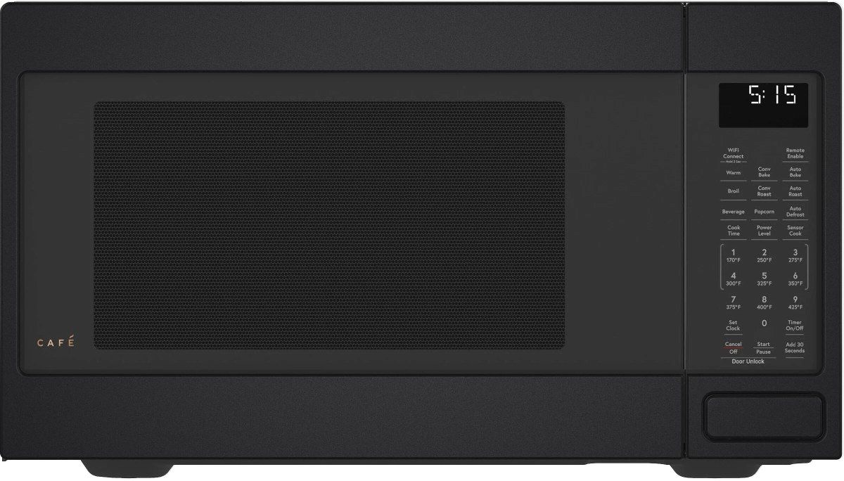 Café™ 1.5 Cu. Ft. Matte Black Countertop Microwave